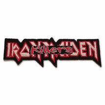 Iron Maiden Killers Die Cut Iron-On Embroidered Patch - $10.99 CAD