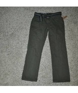 Mens Jeans Belted Slim Straight Leg Urban Pipeline Green $50 NEW-size 29x30 - £17.99 GBP