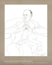 David Hockney Portrait Of Sir John Gielgud - £199.52 GBP