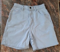 Women&#39;s Light Blue Shorts by Lee Jeans, Size 12L, Pre-owned, SEE DESCRIPTION  - £23.73 GBP