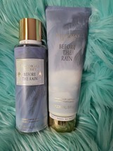 Victoria Secret Before The Rain Fragrance Mist &amp; Body Lotion 2pc Set - $42.08