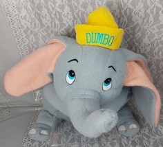 Disney Dumbo Elephant Pillow Buddies Big Large 33&quot; Plush Stuffed Animal Toy - $64.99