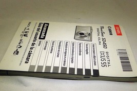 Canon SD 450 Digital IXUS 55 Espanol Guia del usuario de la camera - $16.35