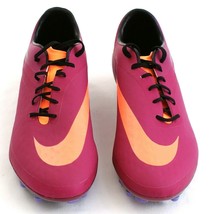 Nike Magenta &amp; Orange Hyper Venom Phatal FG Soccer Cleats Women&#39;s NEW - £117.26 GBP