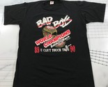 Vintage Bad Boys Pistons T Shirt Mens Extra Large Black World Champions ... - $55.85