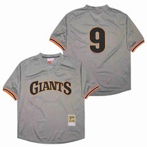 SF Giants #9 Matt Williams Jersey Old Style Uniform Gray - $45.00
