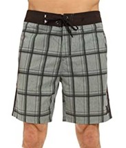 Hurley Herren Puerto Rico Burnout 19 &quot; Boardshorts Badeanzug Bottoms-Gra... - £25.67 GBP