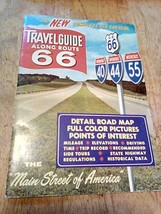 Vtg Travel Guide Along Route 66 Full Color w/ Map 1965 H.S. Crocker - £23.57 GBP