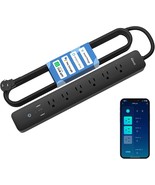 Power Strip Smart Plugs 3 USB 2A1C 30W and 6 Individually Controlled Out... - $146.94