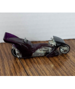 Hot Wheels Diecast 2001 First Edition Purple Fright Bike Loose - $37.44 MXN