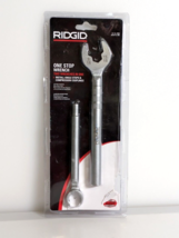Ridgid 2 in 1 Plumbing One Stop Wrench for Common Nut Sizes Compression ... - $24.74