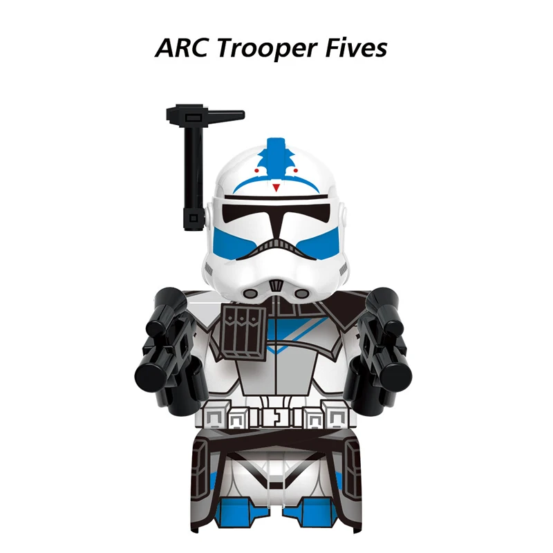 Play ARC Trooper Fives Clone Trooper Waxer Building Block Wolfpack B Shadow Impe - £23.18 GBP