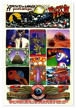 Artists at Large Visual Feast SF Poster Show Handbill 1996 Kelley Moscoso Mouse - £31.81 GBP
