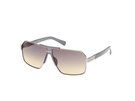 GUESS GU00305 Sunglasses Sun Glasses 08B Gunmetal Authentic New 64 Unisex - $93.11