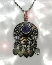 Haunted Royal Necklace Royal Flames Of Success Mystical Treasure Magick 7 Schola - $303.77