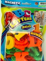 Magnetic ABC LETTERS and 123 NUMBERS Bag Ja-Ru 60 Pcs Colorful 6 Math Sy... - $15.00