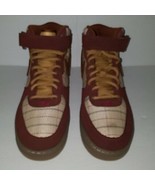 New Nike Air Force 1 Mid ’07 LV8 Men&#39;s Shoes Plaid Brown Size 10.5 - £118.98 GBP