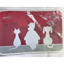 Purina St. Louis Cardinals Pet Bowl Mat Food Water Cardinals Arch - €21,44 EUR