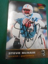 Great 1996 The Score Board  Football Card- No. 128 Autograph STEVE McNAIR - £17.87 GBP