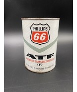 Vintage 1qt Phillips 66 ATF Transmission Fluid Metal &amp; Carboard NOS &quot;Ful... - €24,30 EUR