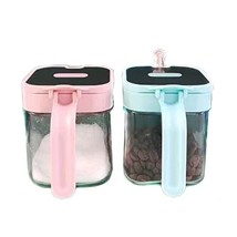 2pcs Set Bottle Condiment Pots Seasoning Box Containers Spice Jars with ... - $22.76