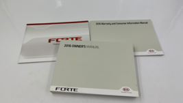 2016 Kia Forte Owners Manual Handbook Set OEM D03B26023 - £35.40 GBP