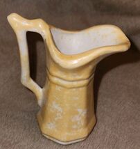 Vermont Northeast Kingdom Spongeware Peach P&amp;P Fuller Mini Pitcher Creamer - $14.99