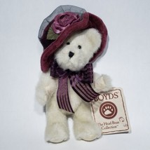 VTG Boyd&#39;s Bears Head Bean Collection Margo De Bearvoire 7&quot; Jointed Plush Purple - £8.64 GBP