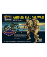 Warlord Games Bolt Action Rangers Lead The Way WWII US Army Rangers Mini... - £52.35 GBP