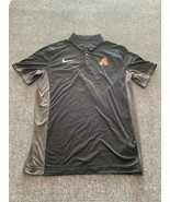 Nike Dri Fit Polo Shirt Mens Large L Regular Fit Casual Short Sleeve Gol... - £10.61 GBP