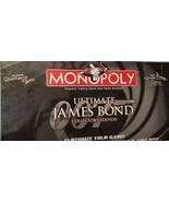 James Bond 007 Ultimate Monopoly Board Game NIB 2008 - $117.80