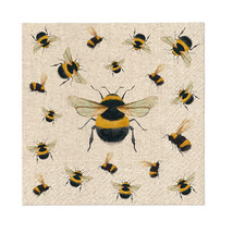Paw 3-Ply Lunch Napkin 33cm - Dancing Bee - $338.14 MXN