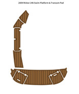 2009 Rinker 246 Swim Platform Step Pad Boat EVA Foam Faux Teak Deck Floo... - $458.18 CAD