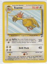 M) Pokemon Nintendo GAMEFREAK Collector Trading Card Fearow 41/130 70HP - $2.76 CAD