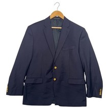 Lauren Ralph Lauren Blazer Mens 42S Navy Wool Gold Button Sport Coat Cla... - $1,396.33 MXN