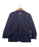 Lauren Ralph Lauren Blazer Mens 42S Navy Wool Gold Button Sport Coat Cla... - $101.53 CAD