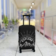 Explore Mountain Travel Luggage Cover - Protect Suitcase Against Scratch... - £23.19 GBP+