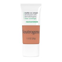 Neutrogena Clear Coverage Flawless Matte CC Cream, Ginger, 1 oz.. - £23.73 GBP