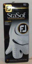 FootJoy StaSof Mens Left Hand Golf Glove White Cabretta Leather - £11.29 GBP