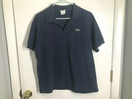 LACOSTE Men's Polo Shirt Size 6 US Size Large Alligator Logo Short Sleeve - £15.76 GBP