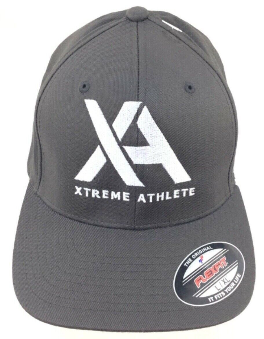 Primary image for Yupoong Mens Flexfit Xtreme Athlete  Embroidered Baseball Cap Size L/XL Grey New