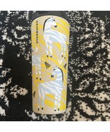 Starbucks Limited Travel Tumbler Insulated Cup 16oz 2017 Yellow Zebra Af... - £23.56 GBP