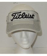 Titleist Pro V1 adjustable One Size Fits all Visor Hat Cap Golf Black White - $281.30 MXN