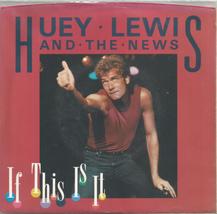 Huey Lewis and the News 45 rpm with picture sleeve If This Is It - £2.38 GBP