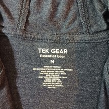 Tek Gear Women's Blue Cotton Blend Long Sleeve Full Zip Hoodie Jacket Sz Medium image 3