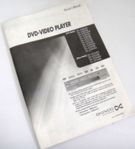 Daewoo Electronics DVD Video Player Owner&#39;s Manual - £5.90 GBP