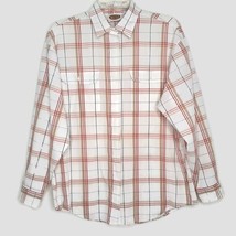 Picket &amp; Post Womens Plaid Shirt Size 10 Hidden Button Front Long Sleeve Pockets - $12.97