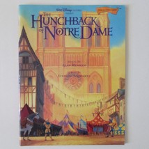 Vintage Hunchback Of Notre Dame Piano Music Walt Disney Songbook 90s - £14.87 GBP