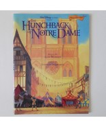 Vintage Hunchback Of Notre Dame Piano Music Walt Disney Songbook 90s - £15.60 GBP