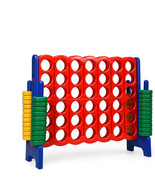 Jumbo 4-to-Score Giant Game Set with 42 Jumbo Rings and Quick-Release Sl... - $251.94 CAD
